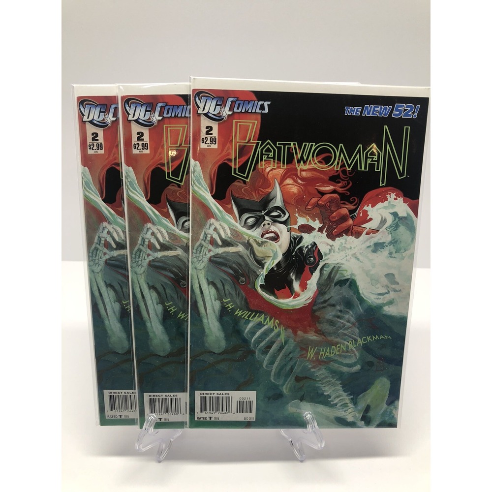 Batwoman # 2 Lot of 3, DC Comic Books The New 52 Awesome Issue!